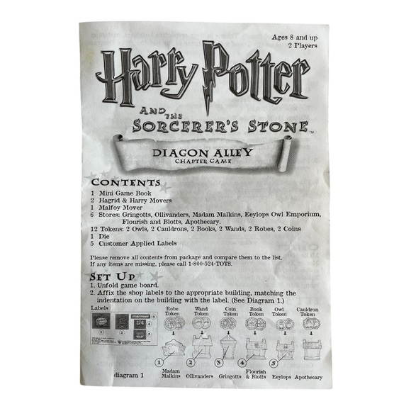 Mattel Harry Potter Diagon Alley Chapter Game - Picture 7 of 9